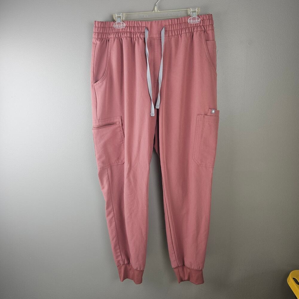 Figs Pink Jogger Pants Size XL